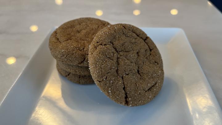 Big Soft Ginger Cookies