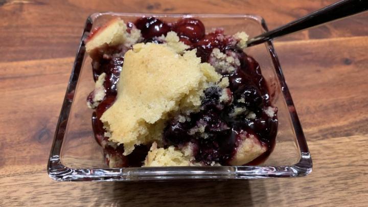 Very Berry Cherry Cobbler